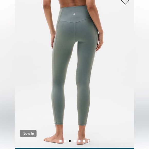 Athleta salutation legging 7/8 size small - Picture 2 of 7
